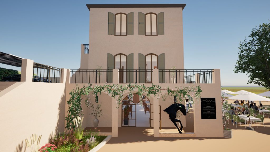 Projet de transformation hôtelière à Nice signé Marie Woisard, alliant design contemporain et optimisation des volumes.