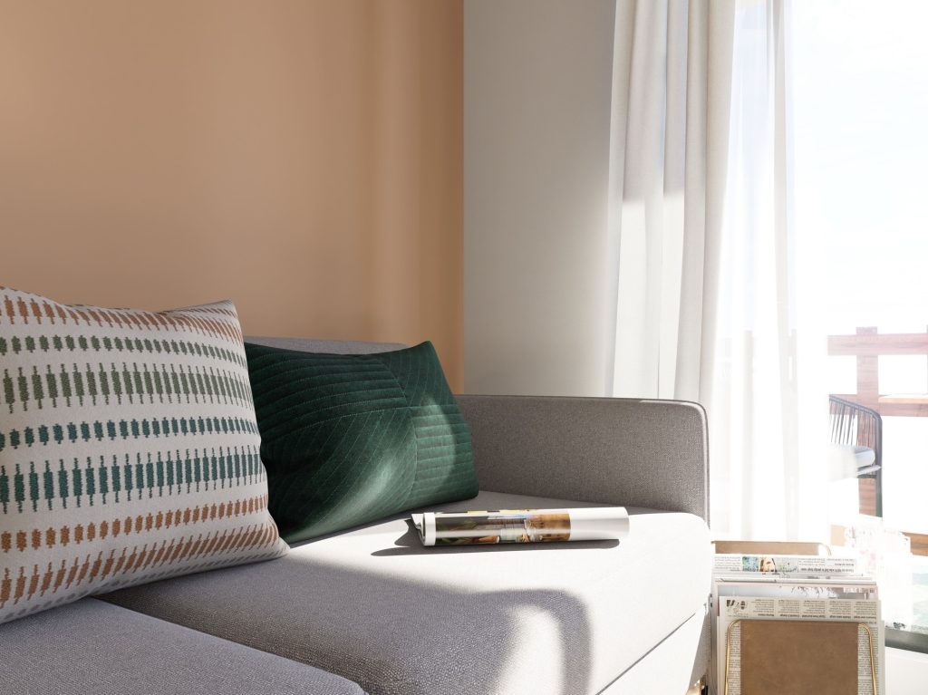 Rénovation complète d’appartement par Marie Woisard, architecte d’intérieur à Nice. Optimisation des pièces, plans sur mesure et décoration harmonieuse pour un intérieur confortable et moderne.